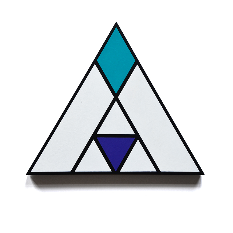 Apex, 350mm x 350mm, Acrylic on board, 2014