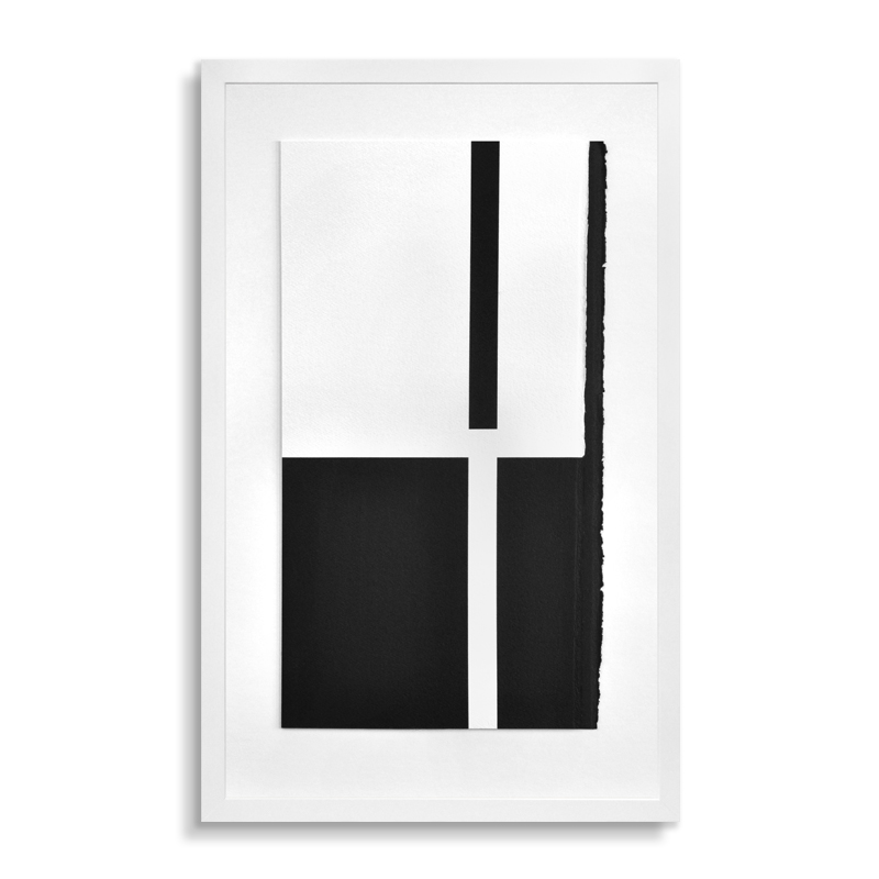 The Energy of Restraint, Ink on paper, 645 x 410mm (frame size h x w), 2012