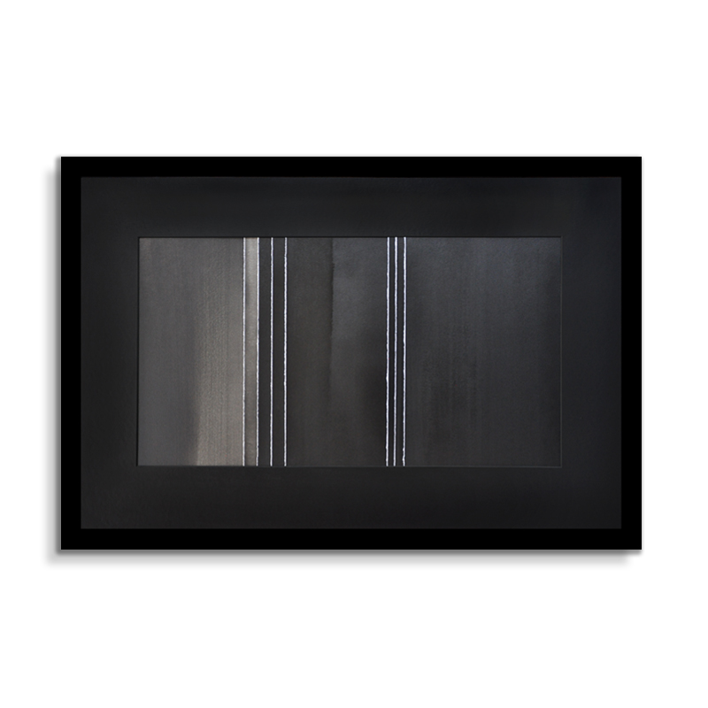 Hum of the Universe, Ink on paper, 905 x 610mm (frame size h x w), 2012