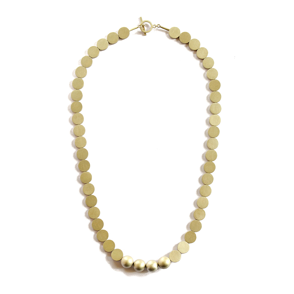 Sum Of All The Parts Necklace, sterling silver. 2018