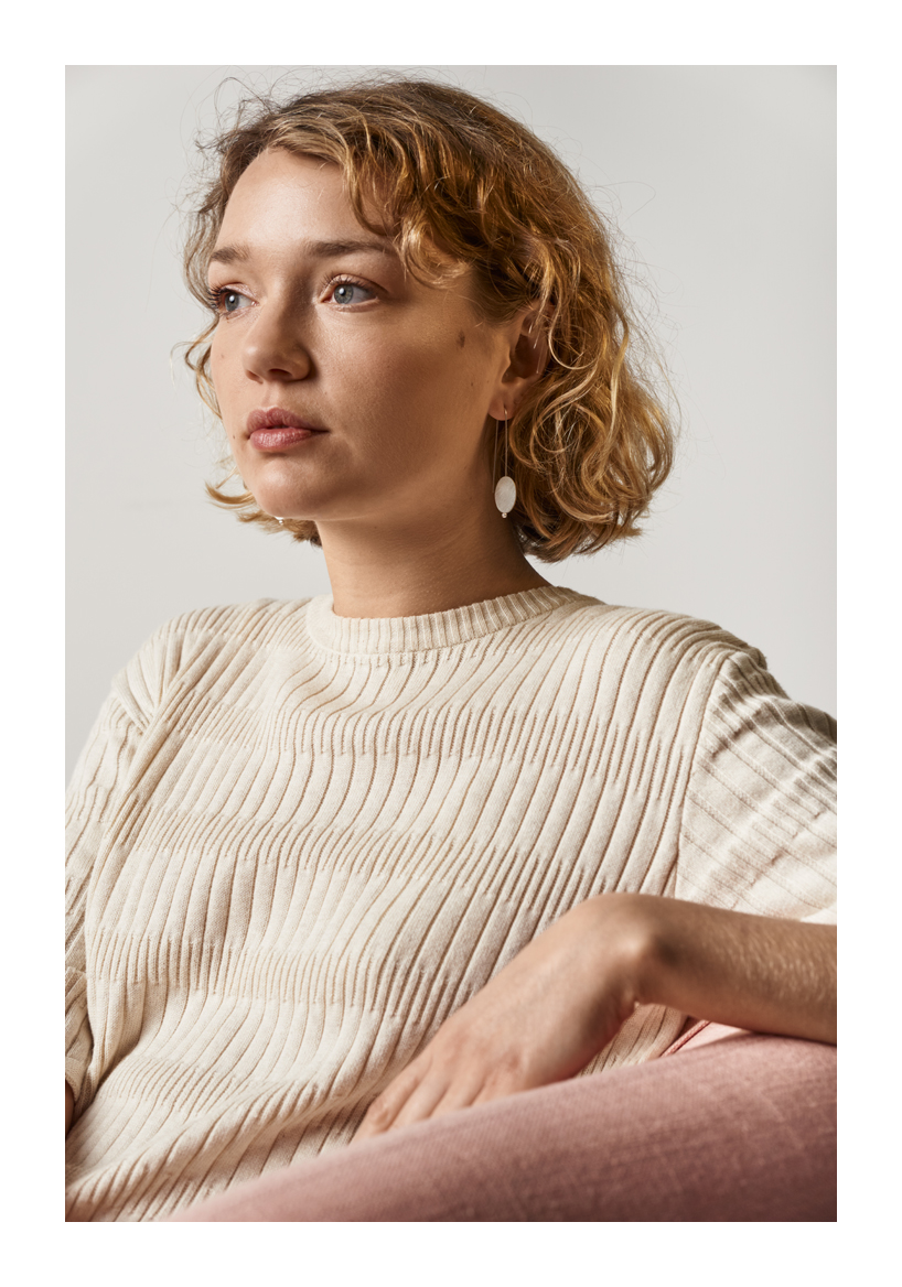 Stepping Stones Earrings, sterling silver, 2020, Kate Alterio