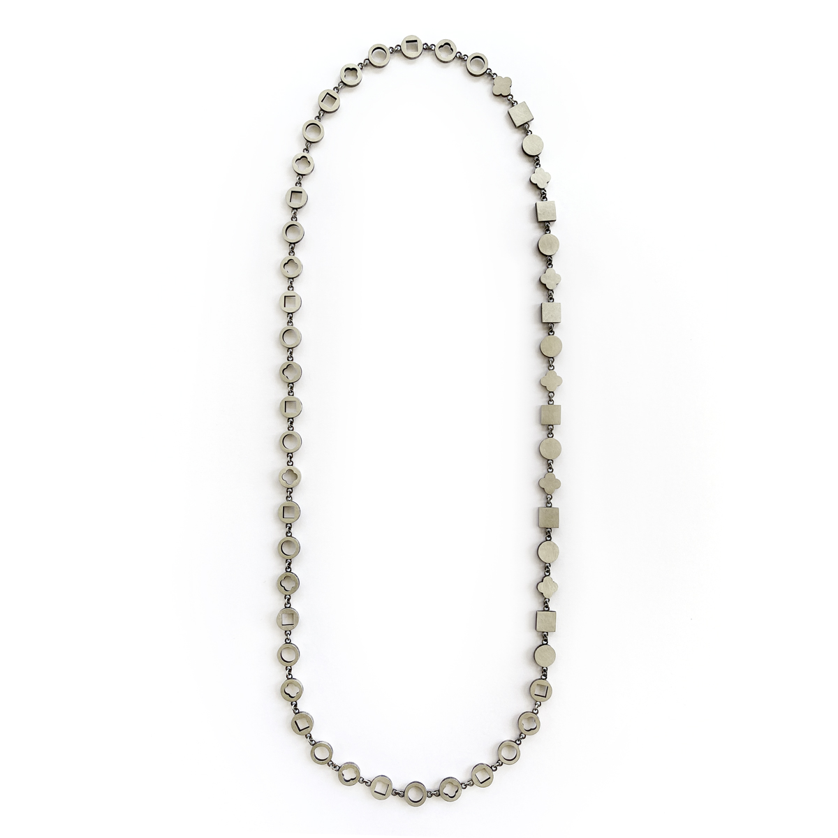 Reverence Necklace (variation 1), sterling silver, 2020, Kate Alterio