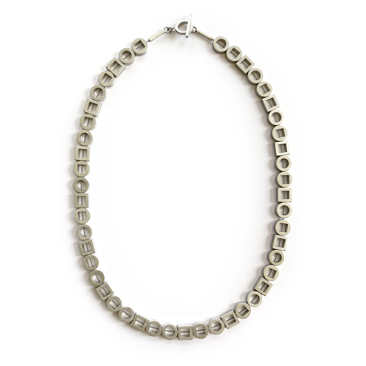 Worlds Within Worlds Necklace, sterling silver, 2020, Kate Alterio